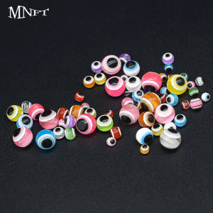4mm/5mm/6mm/8mm/10mm Fish Eye Beads Mix Color Luminous Carolina Rigs Taxes Rigs Fishing Beads DIY Kit Bass Fishing Tackle