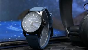 Box Exclusive Jam Tangan Jonas Jasmin List Strip SV-858SHR / Jam Tangan Fashion Pria Tali Rubber Diameter 43cm