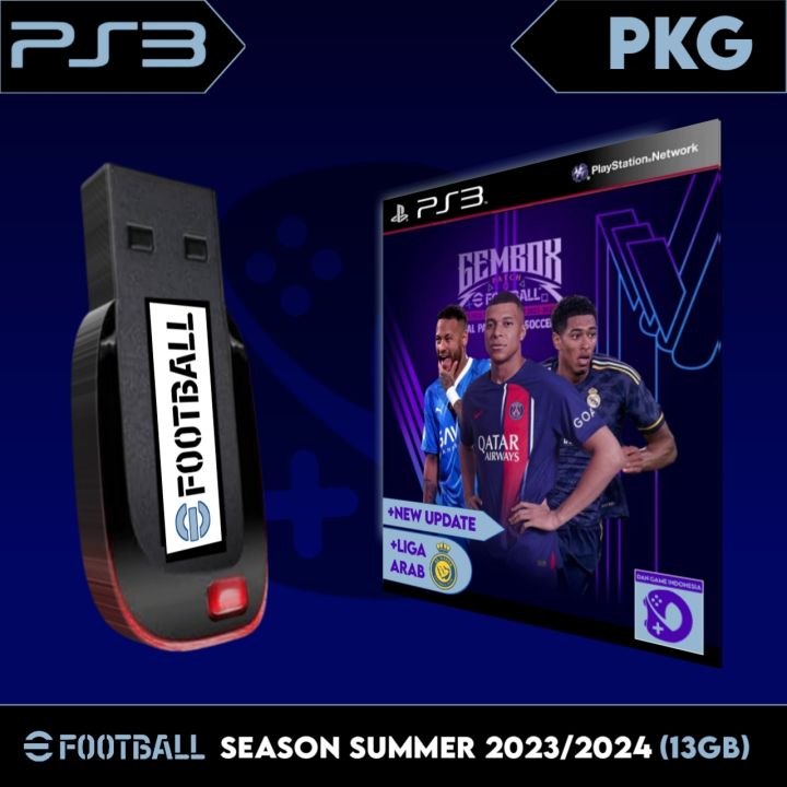 Games PS3 eFOOTBALL 2024 / PES 2024 GEMBOX via Flashdisk PKG Lazada Indonesia