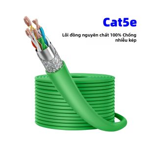 Cáp Ethernet Công Nghiệp S/FTP 26AWG Chống Nhiễu Kép Đầu Nối RJ45 Chuẩn Cat5e Cat6a Độ Linh Hoạt Cao Chịu Được Môi Trường Khắc Nghiệt Chống Dầu Đạt Chuẩn IP67 Dùng Cho Tự Động Hóa