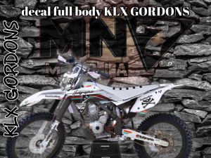 0150 Decals KLX GORDON CRF150L WR155R Fullbody