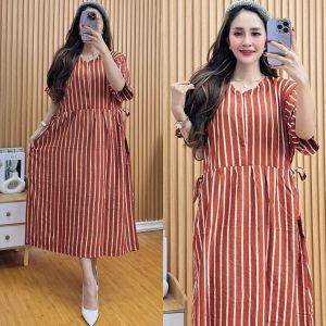 Cibi Cabut Jumbo Rayon 8454 Sleting Busui Ada Saku 4 Tali Samping