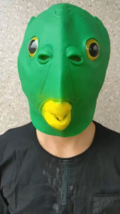 Halloween Horse Head Mask Animal Rubber Party Cosplay Costume Accessory Animal Mask Fancy Dress for Costume Party