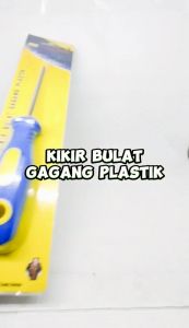 Kikir Bulat Gagang Plastik CPT National Ukuran 4\\\" 5\\\" 6\\\" Mesin Gergaji