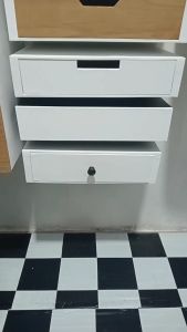 RAK DINDING COSMETIK MINIMALIS 40 cm x 25 cmx 10 cm