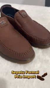 NEW ARRIVAL!! - (J) (COD) Sepatu Pantofel Kulit Pria Import M3086 Sepatu Formal Pria Import Sepatu Kulit Pria Import Kekinian