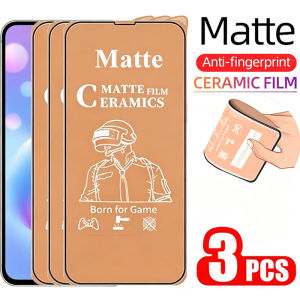 3PCS Matte Screen Protector For Samsung Galaxy A57 A37 A56 A17 A36 A55 A16 A15 A54 A35A14 A34 A13 A53 HD Full Cover Ceramic Film