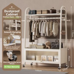 YIXUAN | Easy Assembly Luxury Moving Clothes Rack