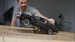 Compatible Mechanical Group Fast & Furious Dom Dodge Racing Car Building Set Car Block Toys 1077 PCS