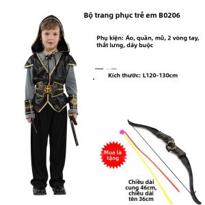 FANGFU | Trang Phục Biểu Diễn Vai Canh Gác Chiến Binh La Mã