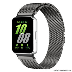 Metal Magnetic Strap For Samsung Galaxy Watch Fit3 Stainless Steel Milanese Bracelet For Galaxy Watch Fit3 Smart Watch Band