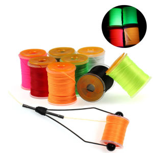 100Yard 200D UV Fly Thread Premium Big Strong Durable Fly Tying Thread For Saltwater Salmon Bass Flies Tying Thread Material