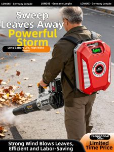 LONGKE | High Power Handheld Leaf Blower Lithium Battery