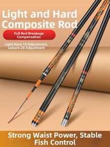 JINGZHANLI | Ultralight Ultra-hard Carbon Fiber Fishing Rod