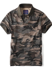 Áo Thun Nam Tay Ngắn Dáng Rộng Tagkita Mùa Hè 2025 Phong Cách Mỹ Thường Ngày Họa Tiết camOUfLage Thời Trang Trẻ Trung