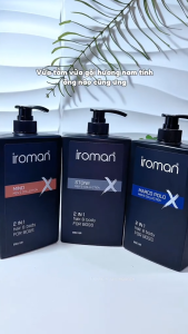 Sữa tắm gội hương nước hoa cao cấp Ironman 650g với công thức đặc biệt kết hợp tinh dầu thiên nhiên giúp tóc mềm mượt và dưỡng tóc