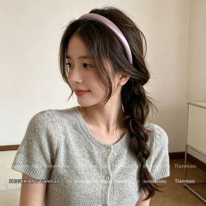 Elegant French Silk Hair Band New 2026