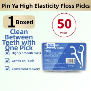 JINHUAN | Fine Portable Disposable Toothpicks Dental Floss Picks