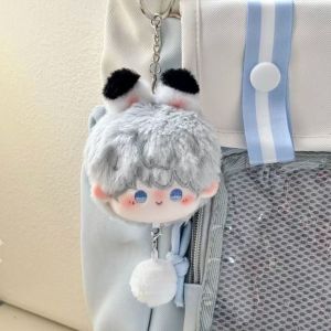 Beast Kingdom | Anime Game Love and Deepspace Pendant Kawaii Xavier Zayne Rafayel Sylus Plush Doll Bag Pendant Prop Keychain