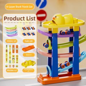 BABYSHOME | Fun Educational Gliding Track Car Toy
