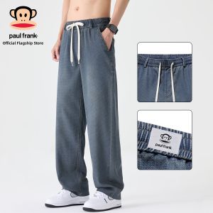 Paul Frank | Lyocell Washed Summer Thin Casual Loose Jeans