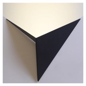 Bằng kim loại hình tam giác treo tường gắn tường hiện đại hành lang hành lang LED ing lịch thi đấu hardwired sáng tạo sắt Đèn tường 3W 3000K màu trắng ấm tối giản cho cầu thang