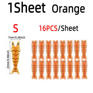 1/4 Sheets Pre-Cut Realistic Shrimps Skin Fly Tying Material Wrap Prawn Shrimps Scuds Fly Tying Material Trout Fishing Lures