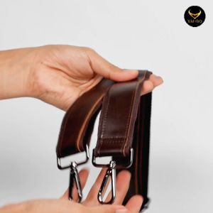 VALQO Tali Selempang Lebar 35 CM Tas kulit Tali panjang Tali Tas Laptop Tas Kerja Slingbag Pria Wanita