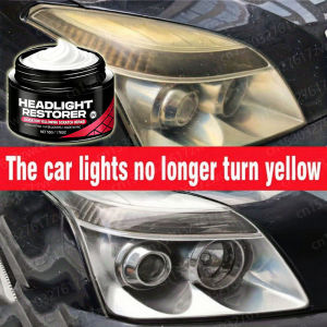 Car Lamp Restoration Polishing Kit - Headlight Scratch Remover & Oxidation Cleaner Repair Paste for Headlamp Assembly Polish Wax