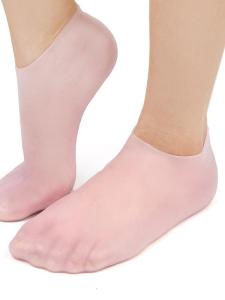 Silicone Foot Mask Set Moisturizing Beach Socks Foot Care Anti-Drying Exfoliating Low Cut Waterproof Shoe Covers for Adults