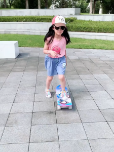 Hodeso Skateboards for Adults Youths Teens Kids Girls Boys 60x15cm Skate Boards 7 Layers Deck Maple Wood Skateboard Set