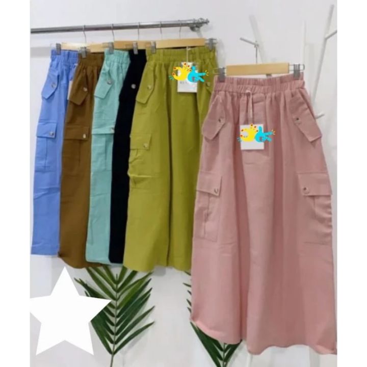 ROK CARGO CRINKLE AIRFLOW JUMBO LINGKAR PINGGANG 105 CM PANJANG 95 CM ...