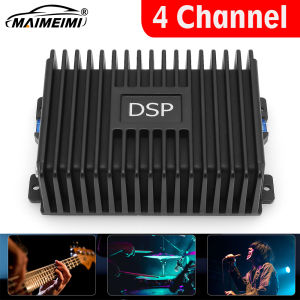 Car DSP Amplifier Hi-Fi Booster Audio Digital Sound Processors 4*80W for Android Speaker Subwoofer Power Car Radio Stereo AMP
