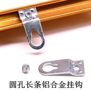 Aluminum Alloy Picture Frame Hanging Hooks Wall Decoration Accessories Invisible Hardware Hooks for Hanging Paintings