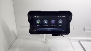 EKIY 6 Inch Motorcycle Carplay GPS WiFi MOTO Navigation Wireless CarPlay Wireless Android Auto Motor Rotating Screen