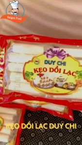 Kẹo Dồi Lạc (Kẹo Kéo) Duy Chi 130g Saigonfood