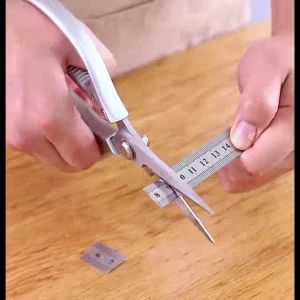 กรรไกรสแตนเลส SK5 กรรไกรตัดเนื้อตัดอาหาร อุปกรณ์ทำอาหาร Kitchen กรรไกรอเนกประสงค์ กรรไกรญี่ปุ่น