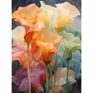 500 1000 1200 2000pcs Jigsaw Puzzle Colorful Flowers Floral Bouquet Art For Adults Handmade Hobby Family Fun Brain Teaser Gift