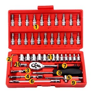 High-Quality 46-Piece Tool Box: A Comprehensive Guide for DIY Home Service Tools