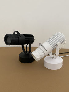 Local Illumination Spotlight Floor Mounted Plug-In Concentrated Beam round Aperture Background Light Unlimited Dimming Hotel Creative Beam