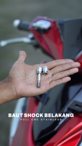 ARM BAUT SHOCK BELAKANG UNIVERSAL STAINLESS