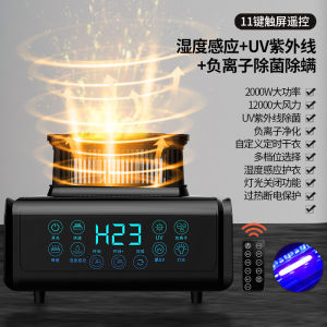 High Power Mini Dryer Machine Quick Dry Clothes Home Use Drying Device Rectangular Shape Large Capacity Laundry Appliance