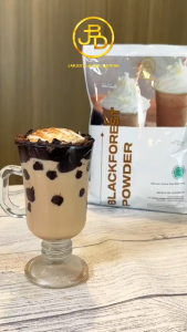 Bubuk Minuman Premium BLACKFOREST 1Kg || Jakarta Bubble Drink | BPOM&HALAL