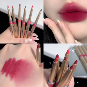 💄Orfila Rotasi Otomatis Lip Liner Tahan Air Pelembab Lipstik Matte Lipstik Pena Lipstik Matte Tahan Lama