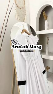ARAFAH MAXY - FLOTTILICIOUS / Dress Lebaran Polos Cantik Termurah Outfit Wanita Kekinian Remaja Dewasa