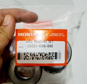 BALL RACE SET XRM 125/110 RS150 RS FI TMX SUPREMO THAILAND GENUINE PARTS 06531KW6840 GB002