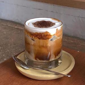 ciiemen | Classical Glass Coffee Drinking Cup Thick Bottomed Heat Resistant Home Use
