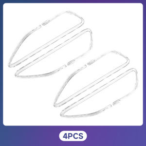 For Mercedes-Benz E-Class W214 2024 2025 2026 Crystal Texture Inner Door Handle Bowl Frame Trim Modification Car Accessories