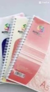 COMBO 2  Sổ ghim 160 trang Hải Tiến 3637 I Sổ nhật ký kẻ caro nhỏ gọn / Sổ chấm công và danh bạn