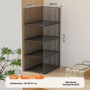 Drawer Style Storage Organizer Shelf